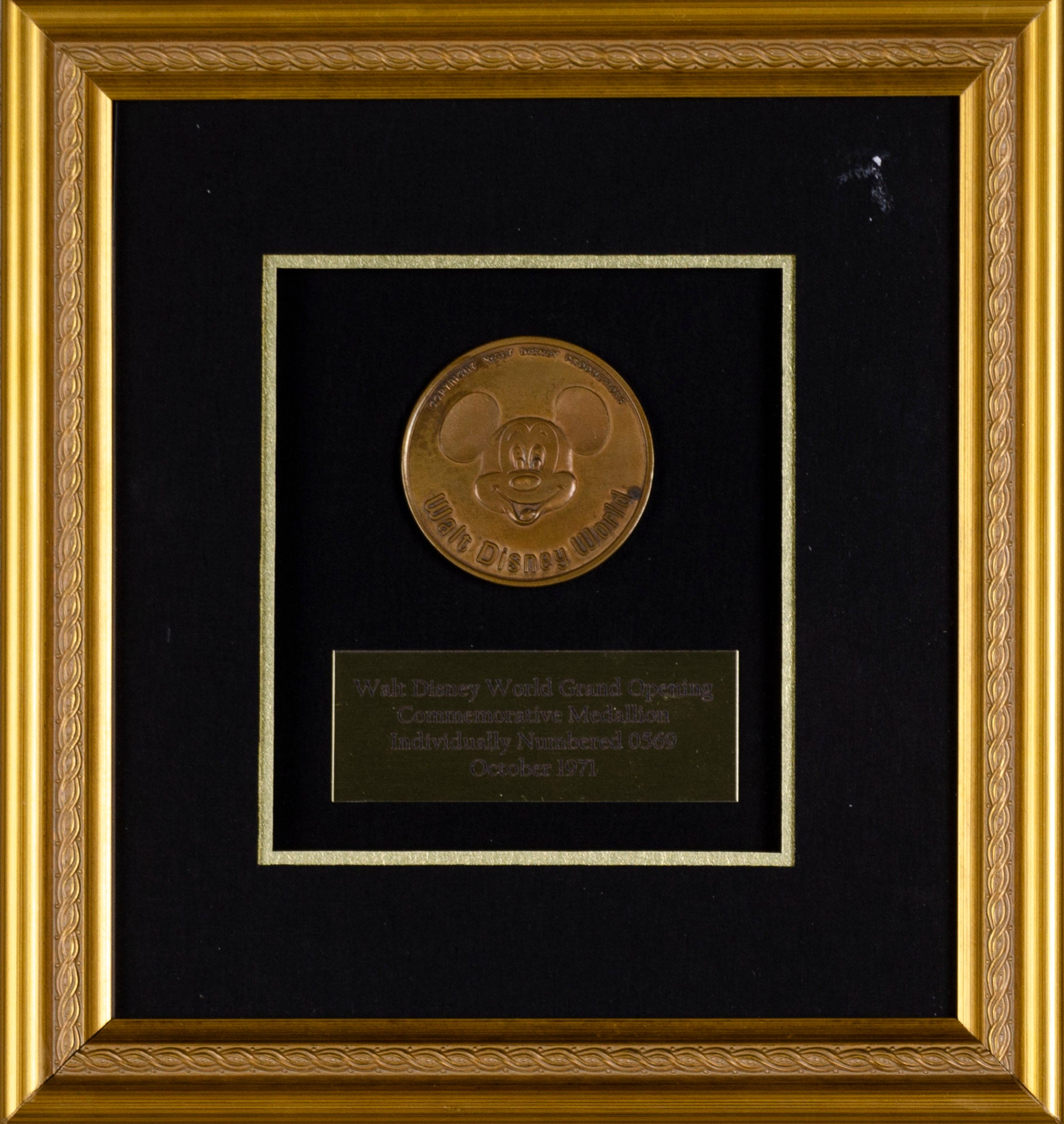 Walt Disney World Grand Opening Commemorative Medallion